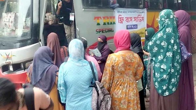 দিনাজপুরে বিসিএস পরীক্ষার্থীদের জন্য ছাত্রশিবিরের ফ্রি বাস সার্ভিস