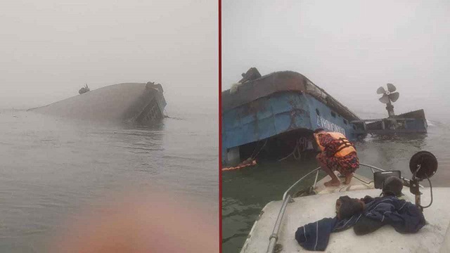 ডুবে যাওয়া ফেরি উদ্ধারে যাচ্ছে হামজা-রুস্তম