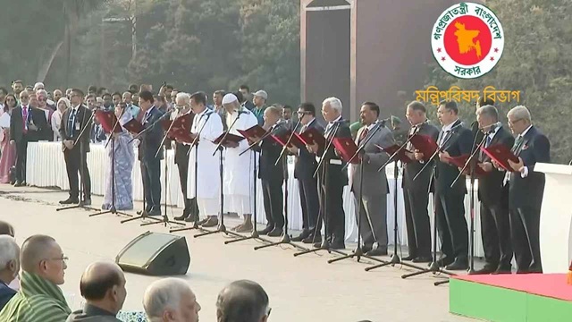 ৫০ জনের নতুন মন্ত্রিসভার ৪১ জনই নবীন