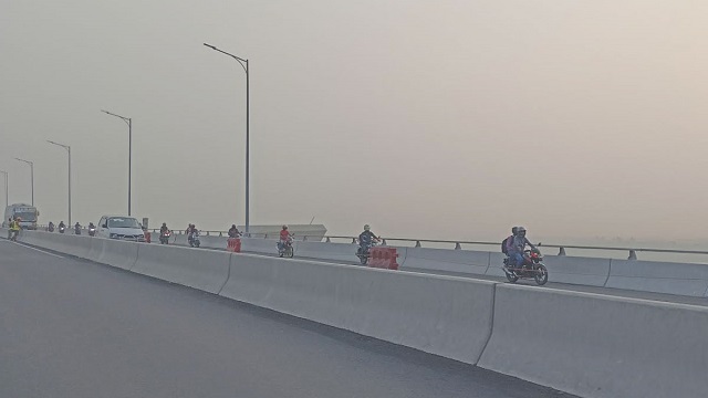 পদ্মা সেতু দিয়ে চলবে মোটরসাইকেল