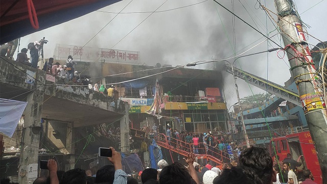 আড়াইশর মতো দোকান পুড়েছে, ক্ষতিগ্রস্ত হয়েছে অনেক