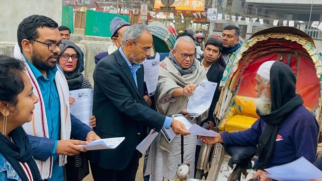 জনগণ স্বতঃস্ফূর্তভাবে নির্বাচন বর্জন করেছে: রিজভী