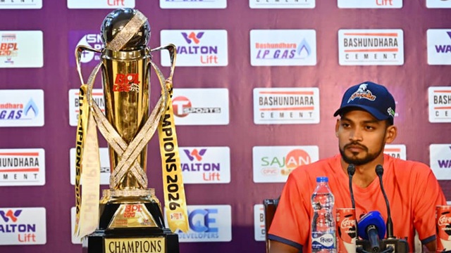বিপিএলের শিরোপা জিতে ম্যাচ না খেলা ক্রিকেটারদেরও কৃতিত্ব দিলেন শান্ত