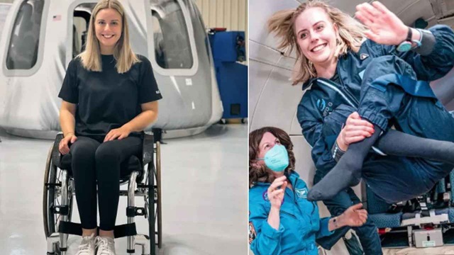 মহাকাশে যাচ্ছেন পঙ্গু নারী! 